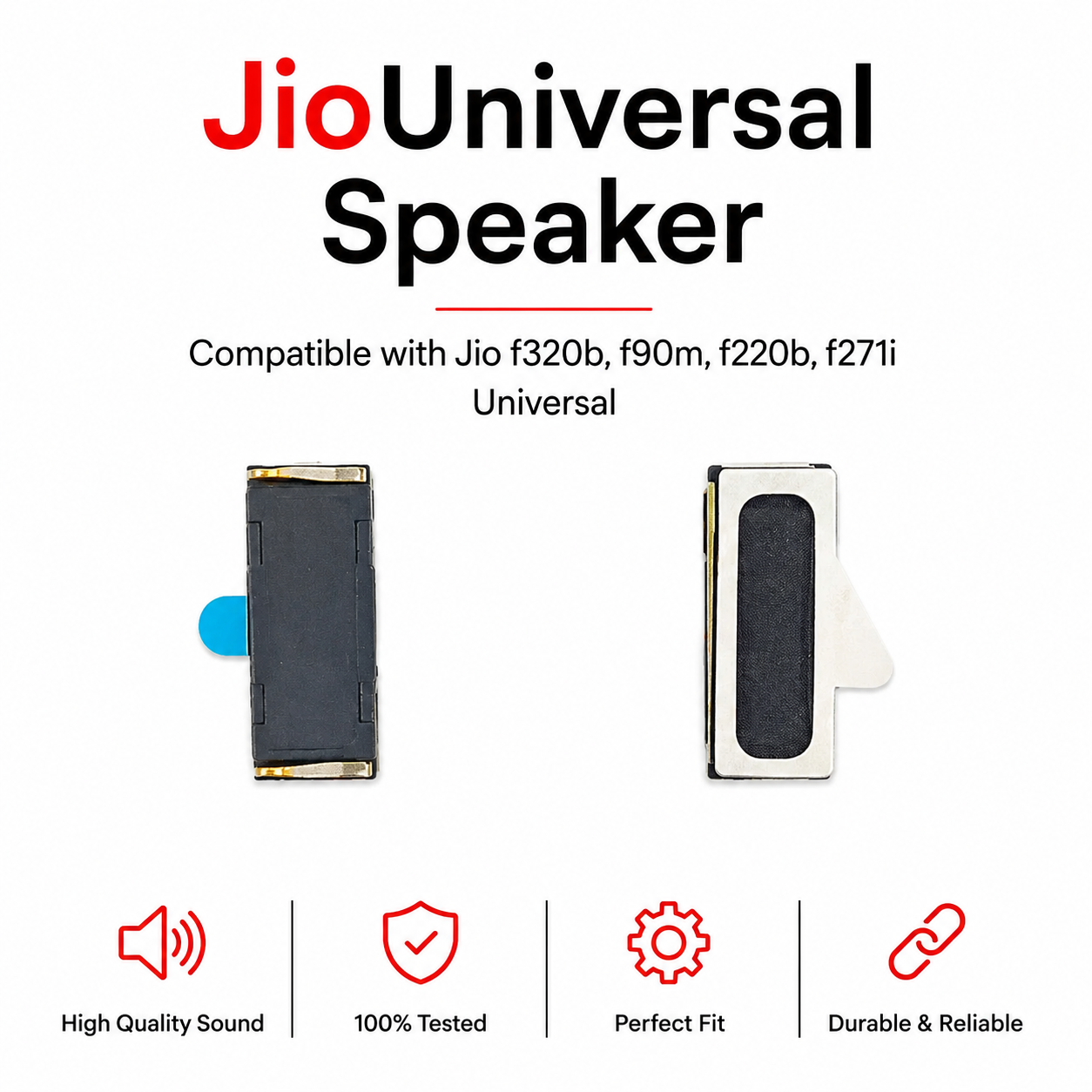 Jio Universal Speaker for Jio F320B F90M F220B F271i