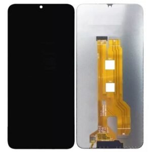 lcd with touch screen for realme c61 black bymmrtools 1