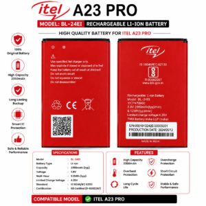 itel A23 Pro BL-24EI 2350mAh Battery