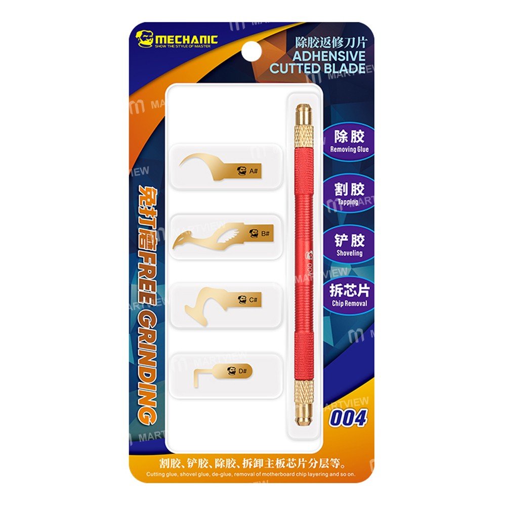 Mechanic 004 IC Chip Glue Remover Scraper Set