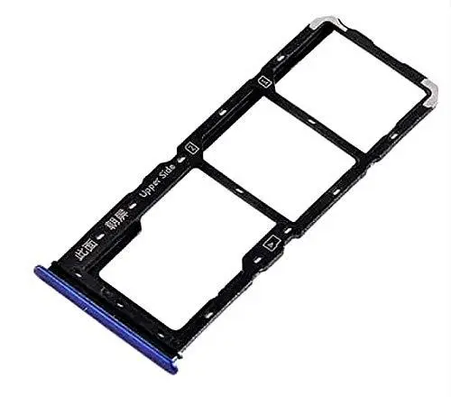 mozomart sim tray slot holder for vivo y19 blue 723314