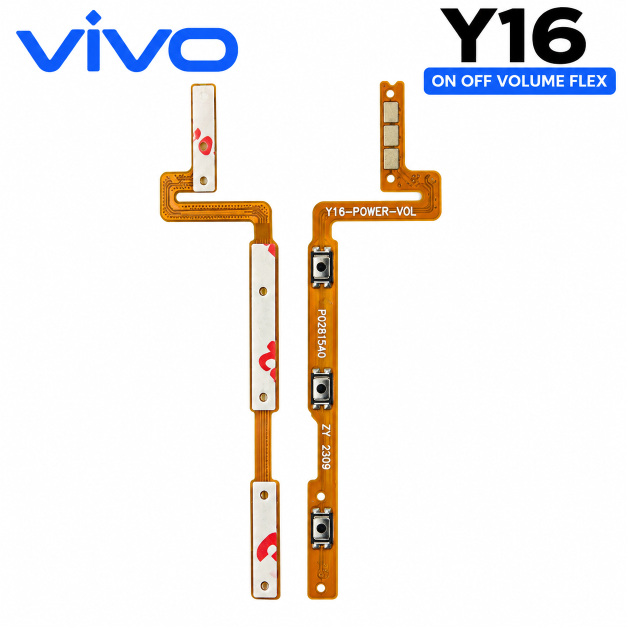 Vivo Y16 On Off Volume Flex Cable