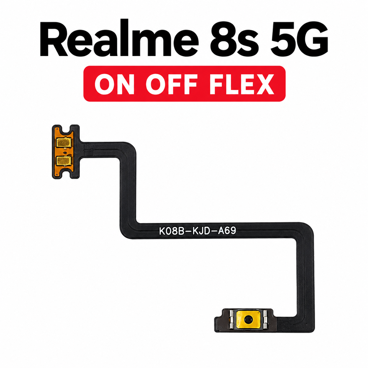 Realme 8s 5G Power ON/OFF Flex Cable